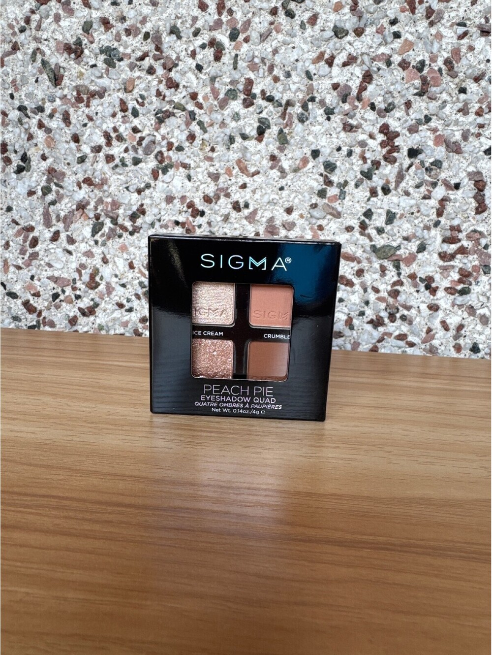 Sigma Beauty Peach Pie Eyeshadow Quad New Sealed Full Size